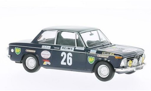 Bmw 2002 ti 1/43 Trofeu No.26 Aseptogyl Rally Monte Carlo 1971 modelauto
