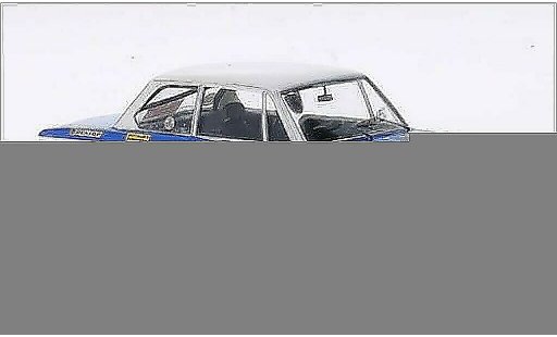 Bmw 2002 ti 1/43 Trofeu No.4 Alpina Rally Monte-Carlo 1971 /C.Mehmel modelauto