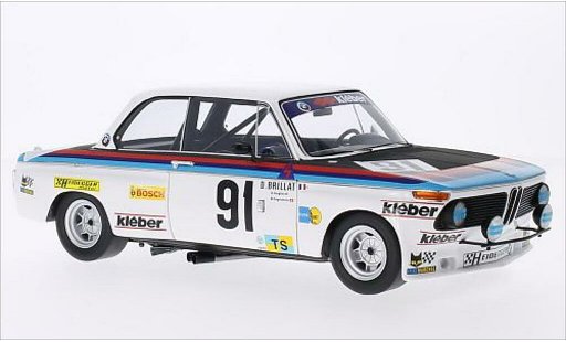 Bmw 2002 ti 1/18 Spark No.91 Heiddeger Racing Team 24h Le Mans 1975 /M.Degoumois modelauto