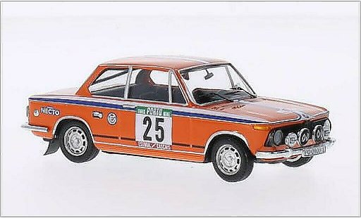 Bmw 2002 tii 1/43 Trofeu No.25 Rally WM Rally Portugal 1975 /A.Doural modelauto