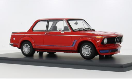 Modelauto Bmw 2002 Turbo rood 1973 1/18 Spark