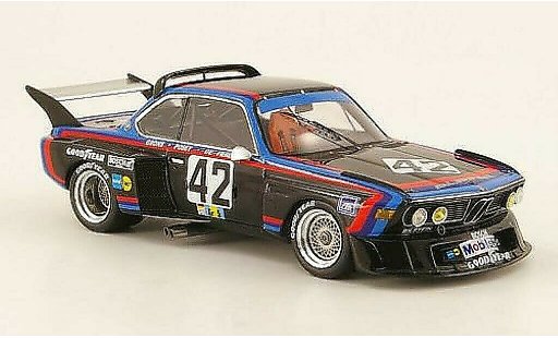 Bmw 3.5 course 1/43 Spark CSL No.42 Alpina / Gitanes 24h Le Mans 1976 /H.de modelauto