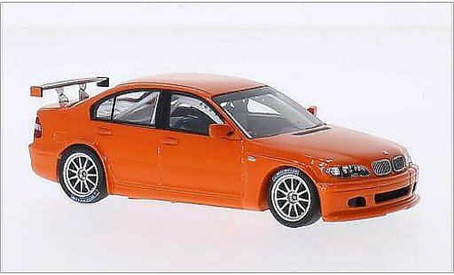 Bmw 320 berline 1/43 Minichamps E46 i (E46/4) oranje 2005 modelauto