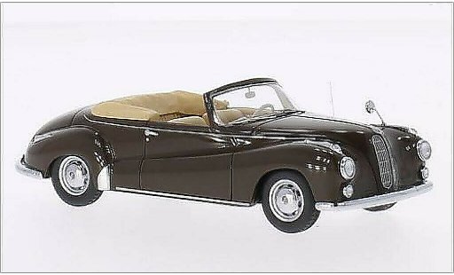 Bmw 502 cabriolet 1/43 Neo Autenrieth bruin 1956 modelauto