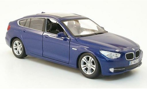 Bmw 550 F07 1/24 Motormax i Gran Turismo blauw modelauto