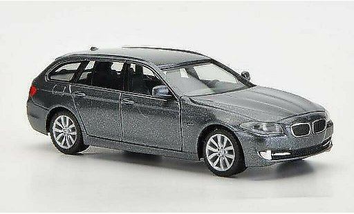 Bmw 530 touring 1/87 Herpa F11 d grijs modelauto
