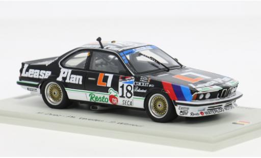 Modelauto Bmw 635 CSi 24h Spa 1987 #18 M.Duez/Ph.Verellen 1/43 Spark