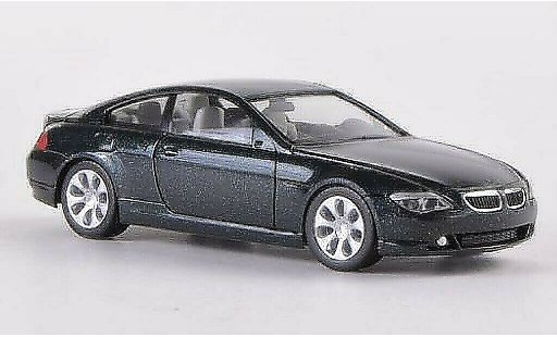 Bmw 635 coupe 1/87 Herpa E63 d groen 2004 modelauto
