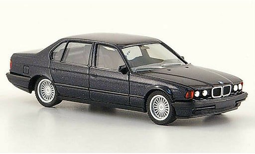 Bmw 750 F02 1/87 Herpa iL zwart High-Tech modelauto