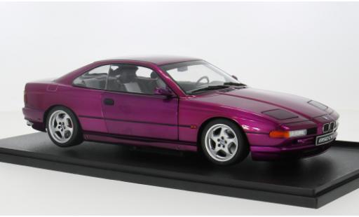 Modelauto Bmw 850 csi (E31) roze 1/18 Solido