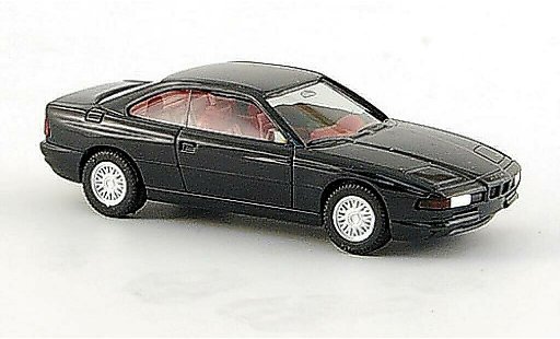 Bmw 850 coupe 1/87 Herpa i zwart modelauto
