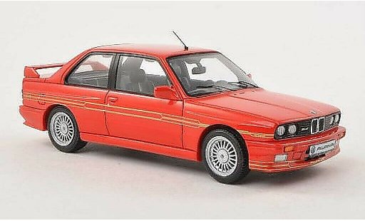 Alpina B6 3.5 s 1/43 Spark 3.5S (E30) rood modelauto