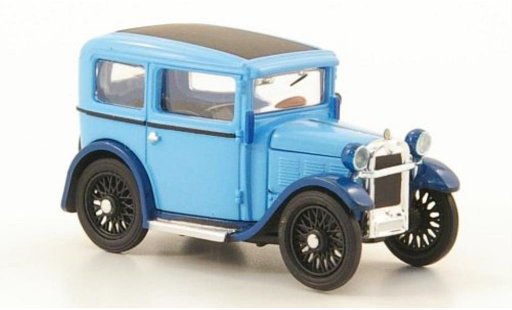 Bmw Dixi standard 1/87 Ricko blauw/blauw 1929 modelauto