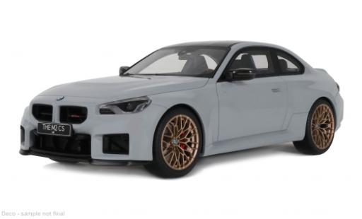 Modelauto Bmw M2 CS grijs 2026 1/18 GT Spirit