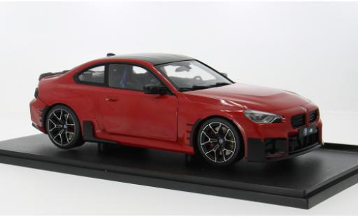 Modelauto Bmw M2 coupe (G87) rood 1/18 Solido