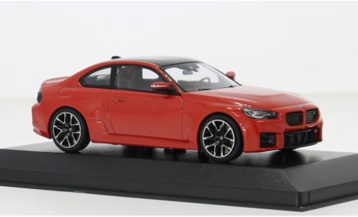 Modelauto Bmw M2 coupe rood 2023 1/43 Minichamps