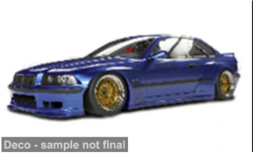 Modelauto Bmw M3 coupe blauw 1/18 Solido