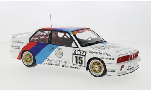 Modelauto Bmw M3 dtm (E30) 1989 #15 R.Ravaglia 1/18 Werk83