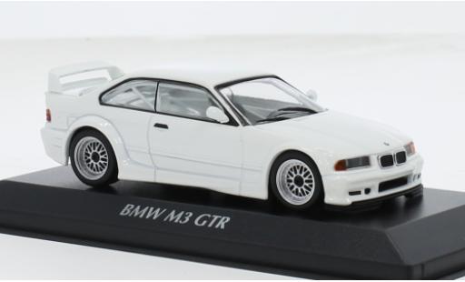 Modelauto Bmw M3 GTR (E36) wit 1/43 Maxichamps