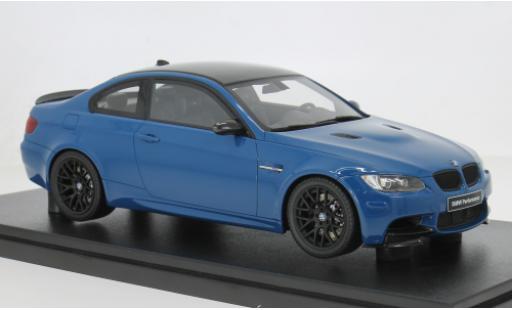 Modelauto Bmw M3 coupe E92 blauw 2007 1/18 GT Spirit