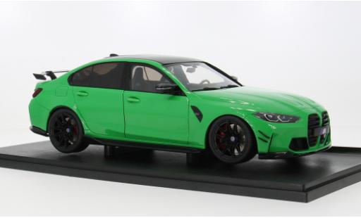 Modelauto Bmw M3 berline (G80) groen 1/18 Solido