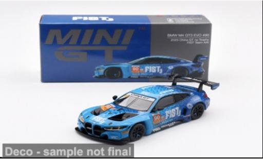 Modelauto Bmw M4 gt3 EVO China GT 2025 FIST Team AAI #90 1/64 Mini GT