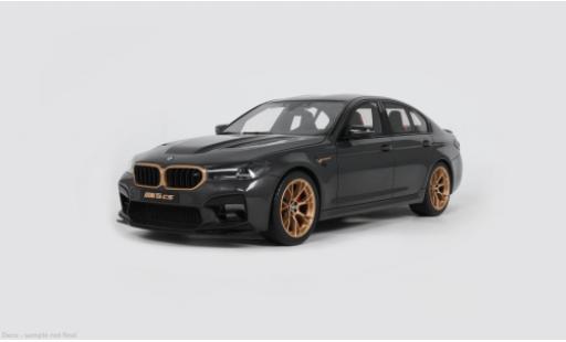 Modelauto Bmw M5 cs (F90) grijs/bronze 2021 1/18 GT Spirit