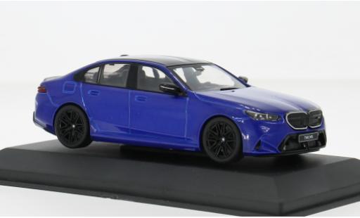 Modelauto Bmw M5 berline (G90) blauw 1/43 Solido