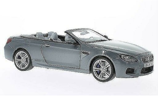 Bmw M6 Cabriolet 1/18 Paragon F12 grijs modelauto