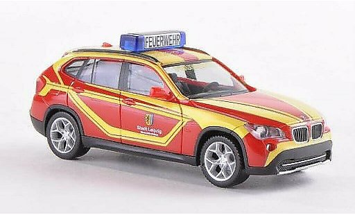 Bmw X1 pompiers 1/87 Herpa FW Leipzig modelauto