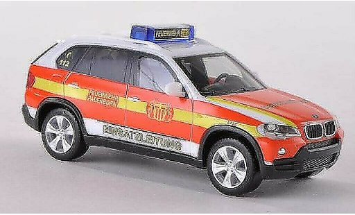 Bmw X5 E70 1/87 Herpa Einsatzleitwagen FW Paderborn modelauto