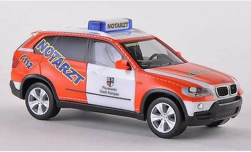 Bmw X5 E70 1/87 Herpa Notarzt Brandweer Kempen modelauto