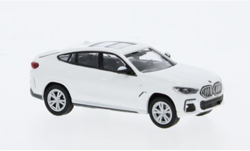 Modelauto Bmw X6 suv wit 1/87 Minichamps