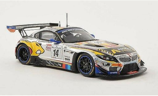 Bmw Z4 GT3 1/43 Spark E89 No.14 Marc VDS Racing Team 24h Spa 2013 /D.Muller modelauto