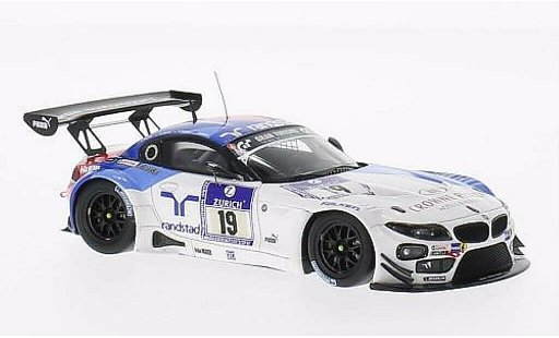 Bmw Z4 GT3 1/43 Minichamps E89 No.19 Team Schubert 24h Nurburgring 2013 /Farfus modelauto