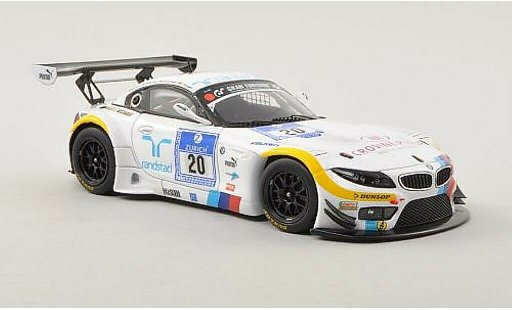 Bmw Z4 GT3 1/43 Minichamps E89 No.20Team Schubert 24h ADAC Nurburgring 2012 /D.Adorf modelauto