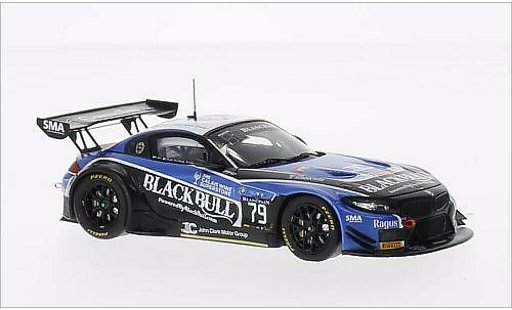 Bmw Z4 course 1/43 Spark E89 No.79 Ecurie Ecosse zwart Bull 24h Spa 2014 /A.Sims modelauto