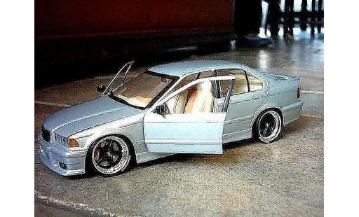 Bmw 318 tuning 1/18 Ut Models E36 is sedan jantes racing harts 18 pouces modelauto