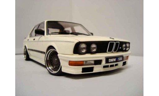 Bmw 535 tuning 1/18 Autoart M i 1985 jantes bbs modelauto