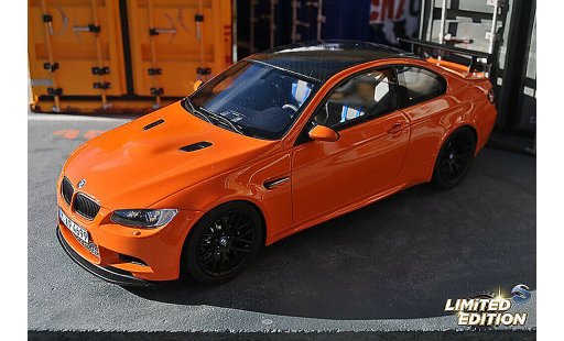 Bmw M3 gts 1/18 GT Spirit E92 oranje modelauto