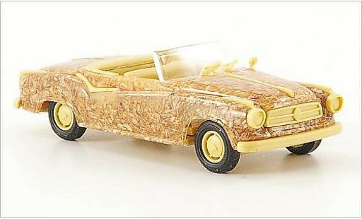 Borgward Isabella cabriolet 1/87 Busch Holzoptik modelauto
