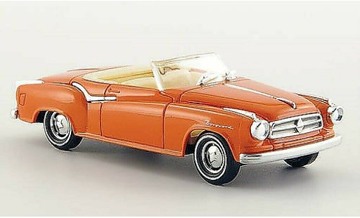 Borgward Isabella cabriolet 1/87 Busch lachsfarben 1958 modelauto