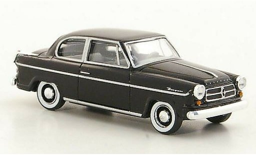 Borgward Isabella berline 1/87 Herpa zwart 1954 modelauto