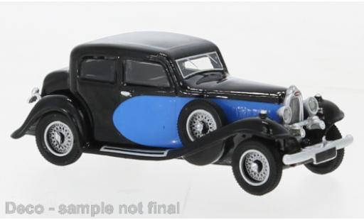 Modelauto Bugatti 57 Galibier Typ blauw/zwart 1934 1/87 BoS Models