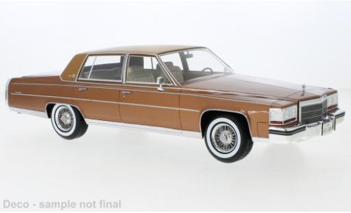 Modelauto Cadillac Fleetwood Brougham le cuivre 1982 1/18 BoS Models