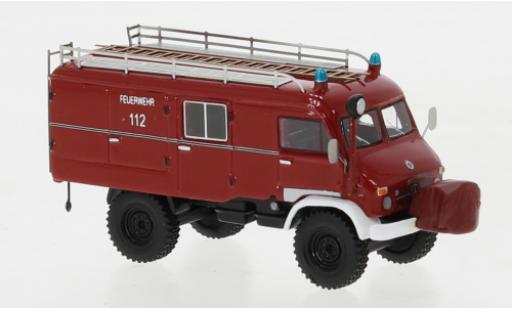 Modelauto Mercedes Unimog 401-404 404 S LF8 rood/zwart 1962 1/87 BoS Models
