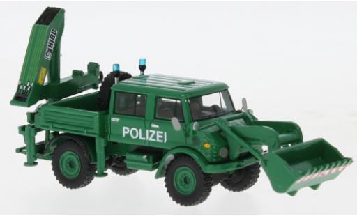 Modelauto Mercedes Unimog 406-425 U416 DoKa politie 1977 1/87 BoS Models