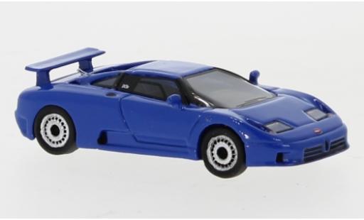 Modelauto Bugatti EB110 GT EB 110 blauw 1991 1/87 BoS Models
