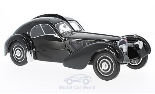 Modelauto Bugatti 57 Atlantic T SC zwart RHD 1938 1/18 BoS Models