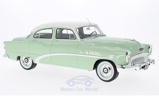 Modelauto Buick Special Sedan 4-Door Tourback groen/wit 1953 1/18 BoS Models